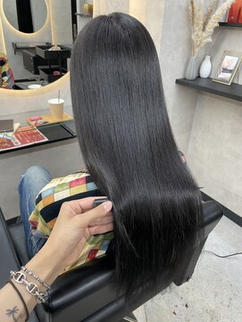 ルノン(LUNON) ダークグレージュ/髪質補修カラー/艶カラー