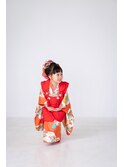 【七五三】3歳新日本髪アレンジ