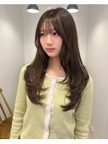 ラヴィズム 小新店(LUVISM)&nbsp;◎韓国ヘアー顔周りレイヤーおくれ毛前髪万代新潟