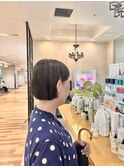 刈り上げデザインボブ