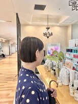 シャンプーボーイ セントラル 博多(SHAMPOO BOY central) 刈り上げデザインボブ