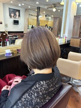 シャンプーボーイアネックス(SHAMPOO BOY Annex) 大人可愛いボブ20代30代40代セミロング◎長崎/佐世保