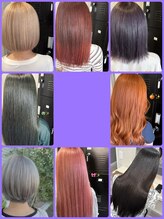 ★RIRIKA★　ダブルカラー トリプルカラー 派手髪など カラー全般お任せ下さい!! 髪質改善大得意です☆彡