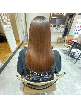 コトナ 越谷店 髪質改善/縮毛矯正/顔まわりレイヤー×ロングレイヤー【越谷】