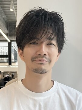 アビーファイブ(ABBEY 5) シースルーシースルーバングシースルーマッシュmen'sメンズヘア