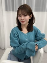 アマトウキョウスマートサロン(AMA TOKYO×Smart Salon) くびれレイヤー/顔まわりカット/レイヤーカット/小顔ヘア