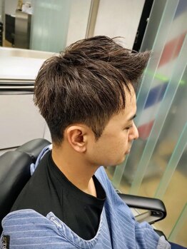 バーバー キング(BARBER KING)の写真/メンズバーバースタイルで清潔感UP◎スーツも私服も似合うスタイルでON/OFFを楽しんでいただけます!