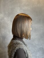 ジッピーオブトータルビューティ(Zippy of total beauty)&nbsp;ハイライト切りっぱなしボブ