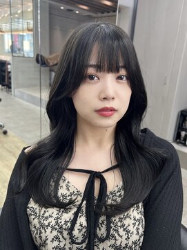 ロンドシエル 横浜(Lond ciel) オリーブグレー/レイヤーカット/黒髪/マロンベージュ/横浜