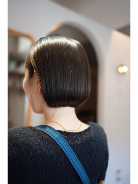 ヘックヘアー(hec hair) 内巻きミニボブ