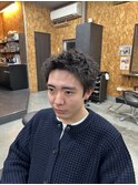 スパイキーパーマ