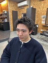 ジールクス 笠懸店(G LUX) スパイキーパーマ