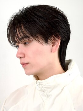 オーシャントーキョーオーバー 渋谷(OCEAN TOKYO OVER) 韓国マッシュセンターパートツーブロックフェザーパーマシャドウ