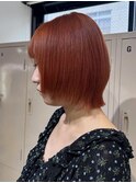 下北沢切りっぱなしボブレイヤーボブタッセルボブデザインカラー