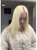 メゾン(Maison) 抜きっぱなしホワイトブロンド