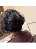 20代30代40代50代大人ショートラフパーマ/ショートボブ