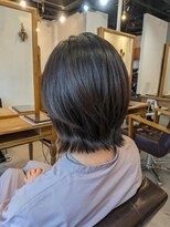 レイリー(LAiLy)&nbsp;くびれミディ　レイヤーボブ　顔まわりレイヤー　ひし形