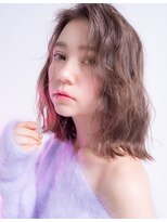 オーガスト ヘア ネイル(AUGUST hair nail) 透明感たっぷりボブ　 デジタルパーマ　ロブ　イメチェン