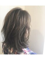 ヴァパウス ヘアーデザイン(Vapaus hair design) THROW　SMOKE　アッシュグレージュ+ハイライト