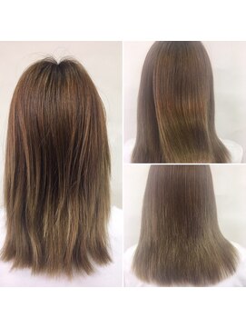 ヌーム 塚本店(NOOM) ノンダメージ縮毛矯正☆ツヤツヤストレート