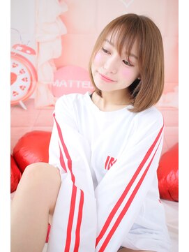 マーリャヘアー(mallia hair) 耳かけかわいい小顔ボブ☆mallia-hair! 塚本敦司