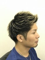 メンズヘアサロン ルーモ&nbsp;万人受けアップバング