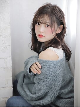 エマエコル(Emma ecole) Emma ecole 小顔カットデジタルパーマ　by.竹内