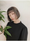 【truckin】シンプルなのに可愛いミニボブ。