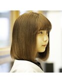 ミディアムボブ