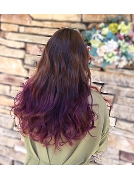 美容室 ティアナ ココ(TIEANA.COCO) ロング袖カラー