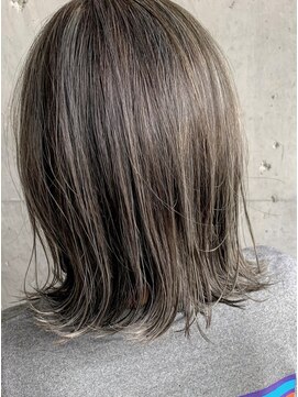 ヘア カラー ポート(Hair Color PORT) 白髪ぼかしハイライト★クーポン付き