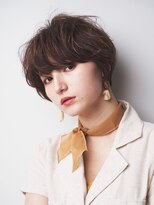 コムマティス 恵比寿ガーデンプレイス(Comme Matisse)&nbsp;ボブ/カーキグレージュ/大人かわいい[恵比寿/恵比寿駅]