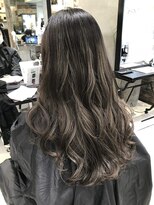 トルネード(TORNADO)&nbsp;根元ブルーブラックハイコントラストバレイヤージュA21-0928