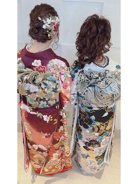 ミルクティー(Milk TEA) 成人式スタイル♪