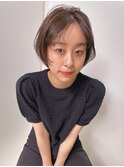 石上スタイル ショートボブ