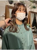 ブリーチなしベージュカラー♪