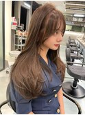 【lilley内堀】韓国ヘア×顔まわりカット×レイヤーカット