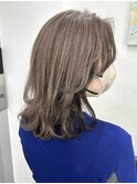 大人女性の為の白髪ぼかし【ベージュ×ダークブラック】