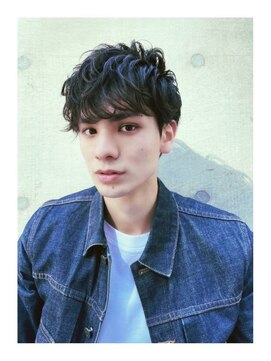 ムーキー(mookie) パーマメンズショート