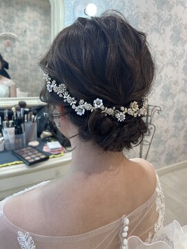 グランジュテ(grandjute) ブライダルヘアアレンジ★
