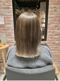 20代30代40代くびれヘア似合わせカット白髪ぼかしアースカラー