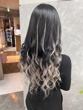 ガルボヘアー 名古屋栄店(garbo hair) #プルエクステ#バレイヤージュ#ギャル#10代#20代#名古屋