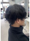 くるくるしない雰囲気パーマ