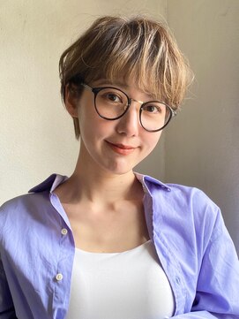 ロンドアンメゾン 原宿(Lond un Maison.) ショート/マッシュショート/ニュアンスパーマ/ハイトーン[原宿]