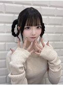 MATANAGOYAの久住南ちゃん可愛くヘアメしました♪