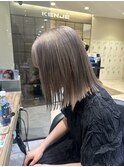 ブリーチ1回でできるグレージュ♪