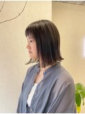 ボブ / 切りっぱなしボブ / オン眉〔久屋大通/久屋/丸の内〕