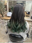 GREEN×グラデーションカラー