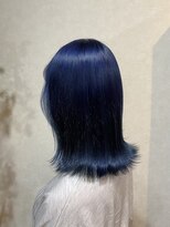 ヘアーシエスタ ルッチ(hair siesta. Rucci) ネイビーブルー