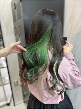 ヴァイス 渋谷店(VAICE) 《推しカラー レッド×グリーン》